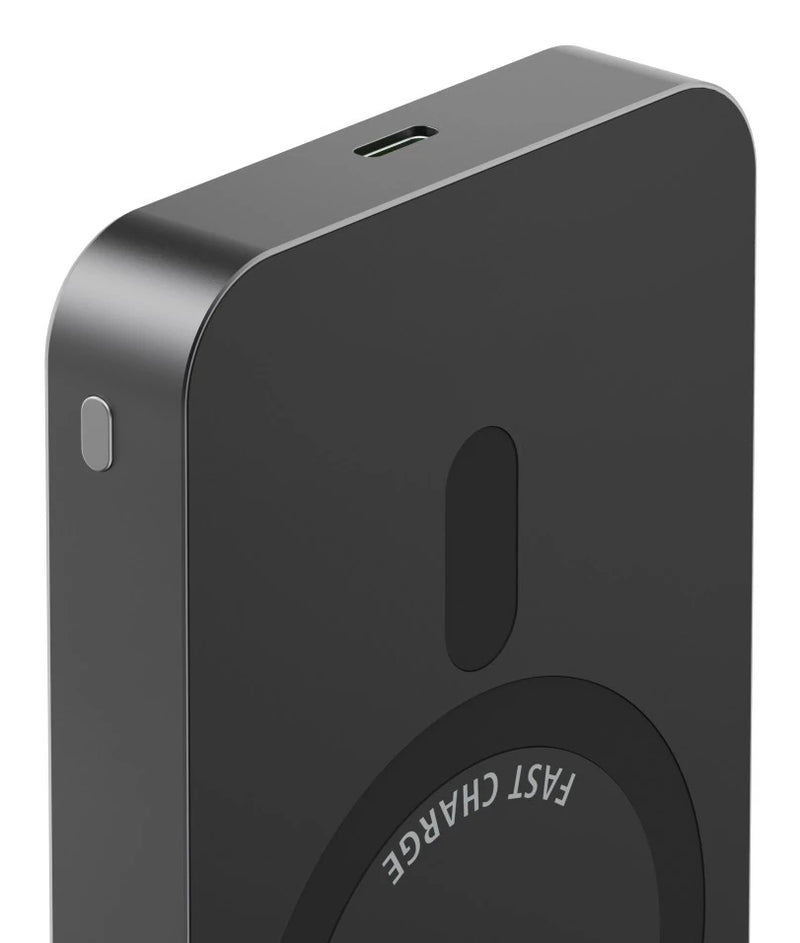 Load image into Gallery viewer, Hama qi2 wireless power pack 10000mah inductief opladen antraciet
