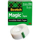 Plakband scotch magic 810 transparant 19 mm x 33 m