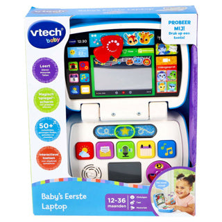 Load image into Gallery viewer, VTech Dierenvriendjes Baby&#39;s Eerste Laptop
