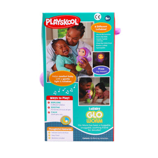 Load image into Gallery viewer, No brand playskool lullaby gloeiworm paars
