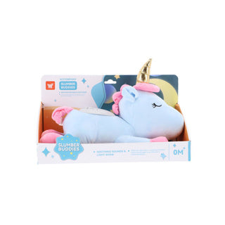 Load image into Gallery viewer, Unicorn knuffelprojector blauw
