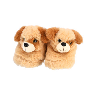 Load image into Gallery viewer, Toi-toys pantoffels pluche hond kids maat 25-27 | 2 stuks
