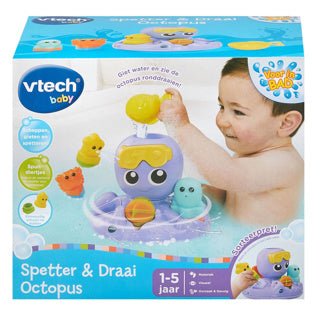 Load image into Gallery viewer, Vtech bad spetter en draai octopus | 2 stuks
