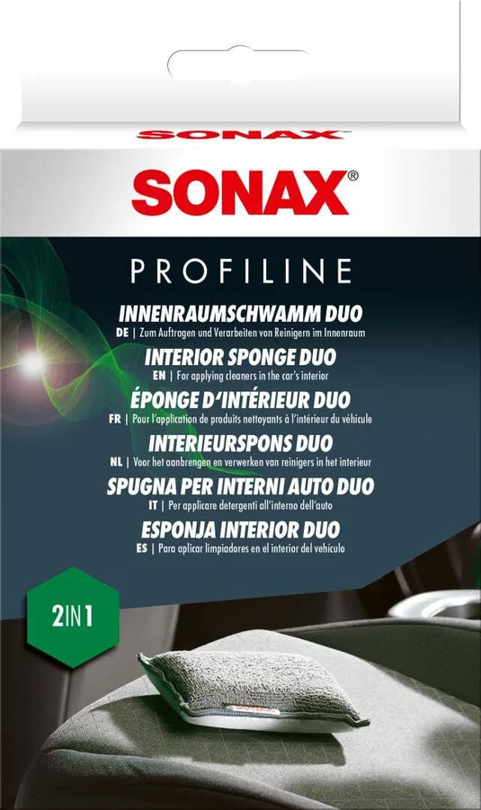 Sonax reinigungsschwamm duo interior sponge duo