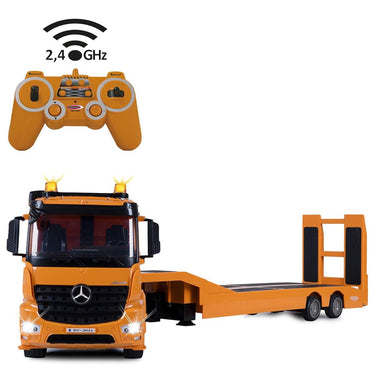 Jamara radiografisch bestuurbare dieplader mercedes-benz arocs 1:20 2,4ghz