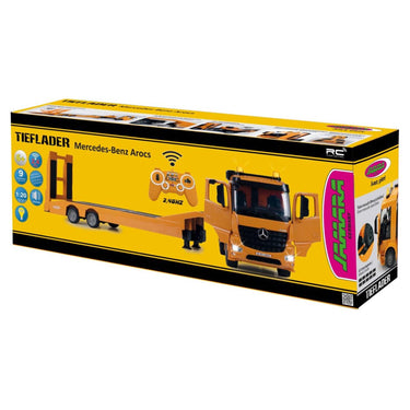 Jamara radiografisch bestuurbare dieplader mercedes-benz arocs 1:20 2,4ghz