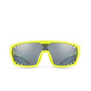 Beam fietsbril geel smoke lens