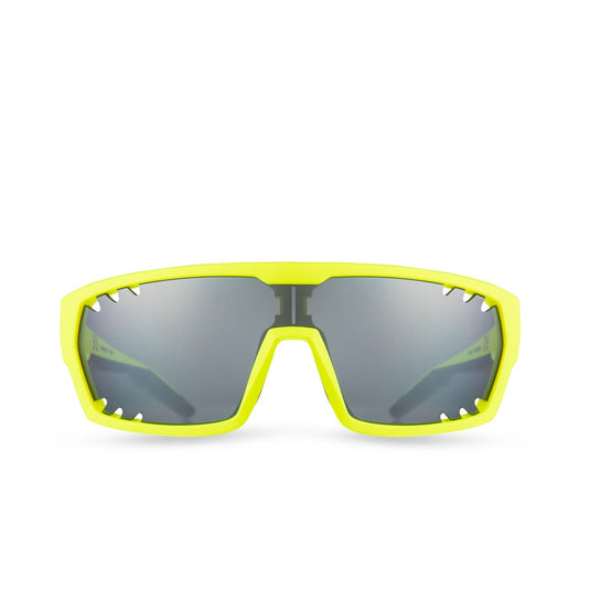 Beam fietsbril geel smoke lens