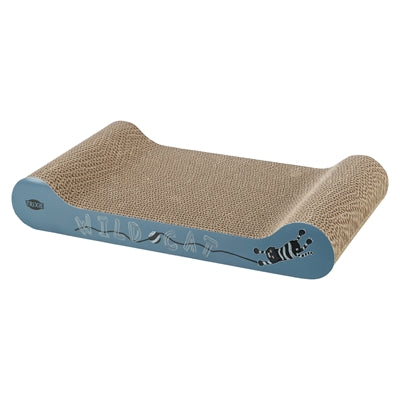 Load image into Gallery viewer, Trixie krabkarton catnip blauw
