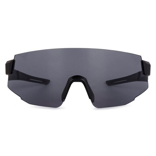 Agu vigor fietsbril zwart smoke lens