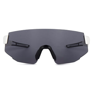 Vigor fietsbril wit smoke lens