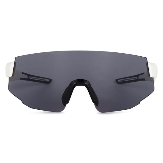 Vigor fietsbril wit smoke lens