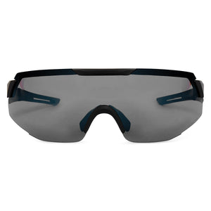 Pride fietsbril zwart smoke lens