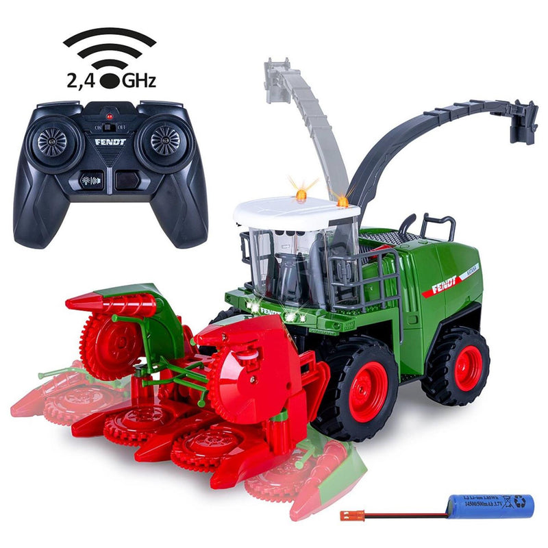 Afbeelding laden in galerijviewer, Jamara radiografisch bestuurbare fendt katana hakselaar rc 1:24s
