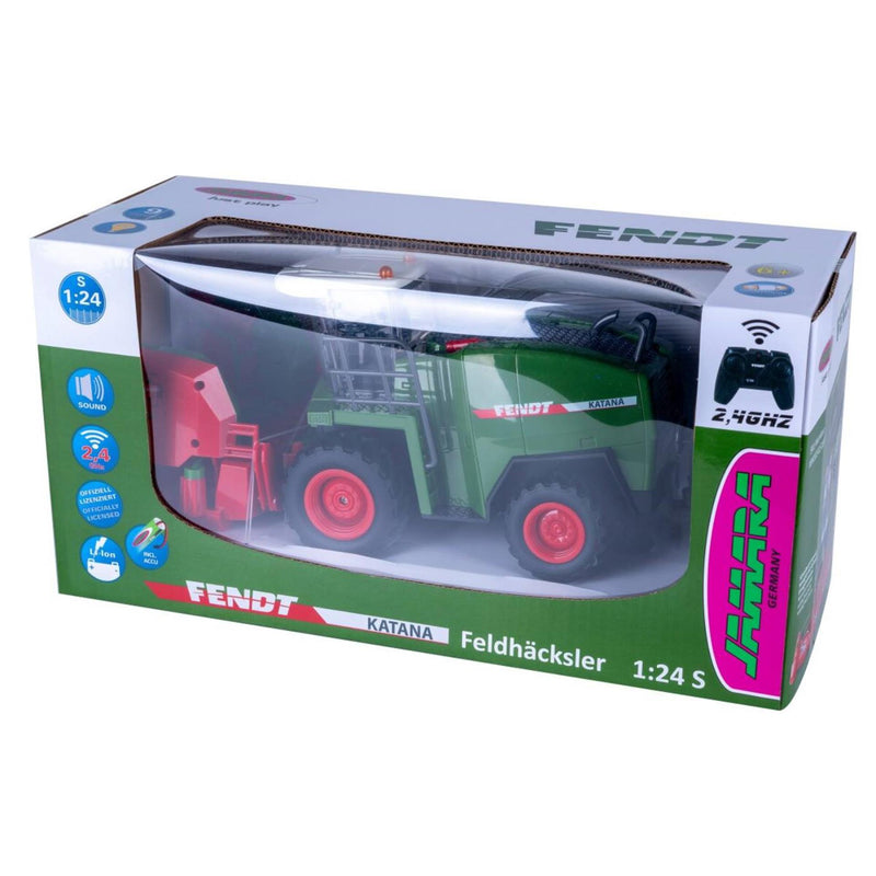 Afbeelding laden in galerijviewer, Jamara radiografisch bestuurbare fendt katana hakselaar rc 1:24s
