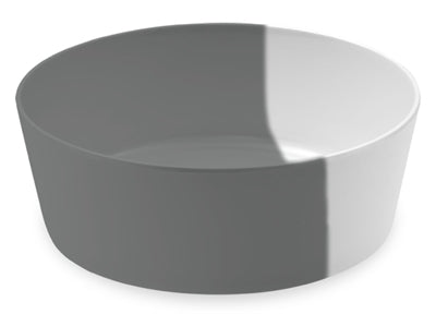 Load image into Gallery viewer, Tarhong Voerbak hond dual melamine grijs wit

