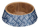 Tarhong voerbak hond oasis melamine indigo blauw