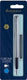 Waterman allure vulpen | roestvrij staal | fijne penpunt | blauwe inkt