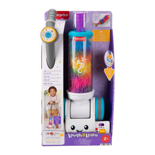 Afbeelding laden in galerijviewer, Fisher-price leerplezier 2-in-1 stofzuiger met stoffer en lichtjes en muziek
