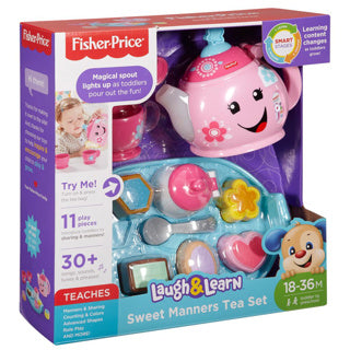 Load image into Gallery viewer, Mattel fisher-price leerplezier goede manieren theeservies (nl)
