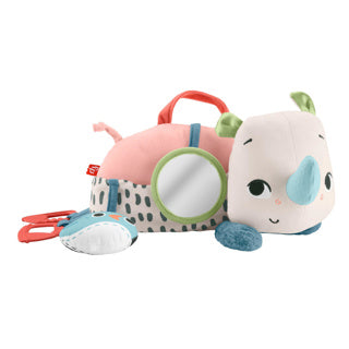 ギャラリービューアに画像をロードする, Fisher-price op de buik spelen zwervende neushoorn
