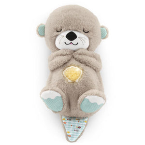 Mattel fisher-price bedtijd otter 30 cm - baby speelgoed - 0 tot 6 maanden - knuffel