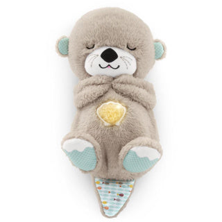 Mattel fisher-price bedtijd otter 30 cm - baby speelgoed - 0 tot 6 maanden - knuffel