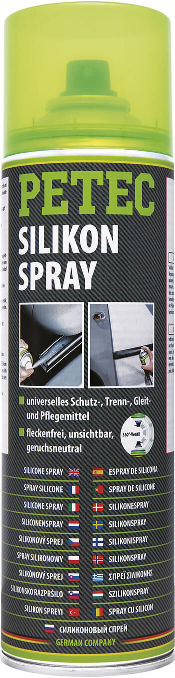 Petec siliconenspray silicone spray 500 ml