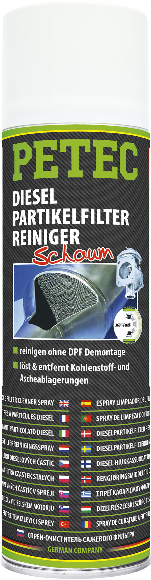 Petec uitlaatsysteem reiniger dpf particle filter cleaner
