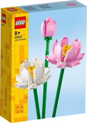 Lego iconic lotusbloemen - botanical collection - 40647