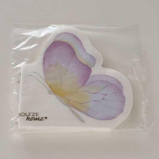 Boltze home servetten vlinder 16x15cm