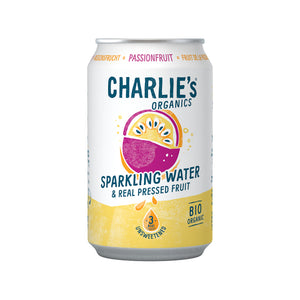 Charlie's organic sparkling water passionfruit bio (12x 33 cl)
