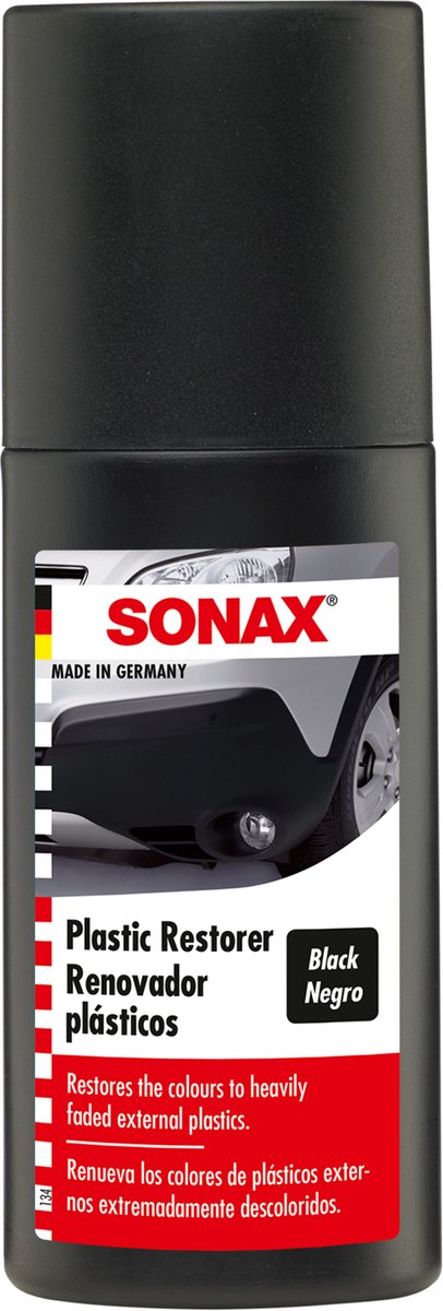 Sonax kunststofverf 100ml zwart