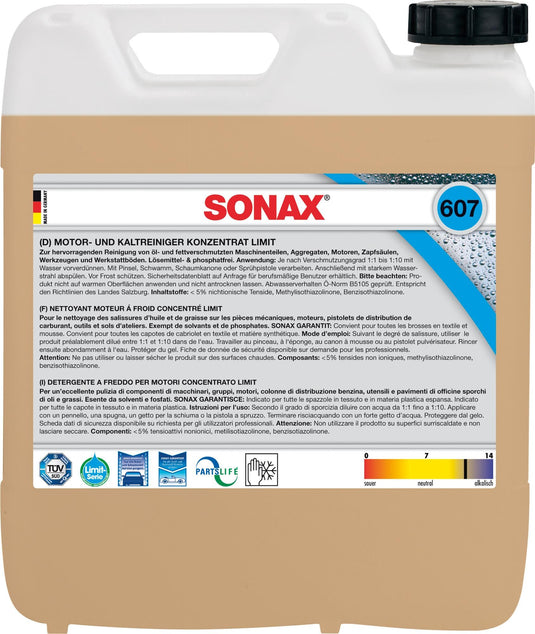 Sonax koudreiniger limit cold cleaner 10 ltr.