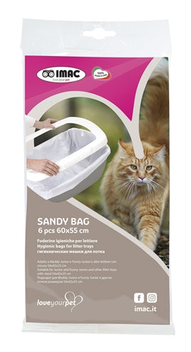 Load image into Gallery viewer, Imac Kattenbakzak sandy voor kattenbak 62x46x30 cm
