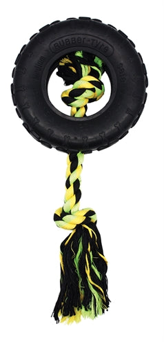 Load image into Gallery viewer, Happy pet grrrelli tyre tugger zwart groen
