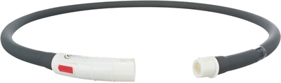 Load image into Gallery viewer, Trixie Halsband usb siliconen lichtgevend oplaadbaar zwart
