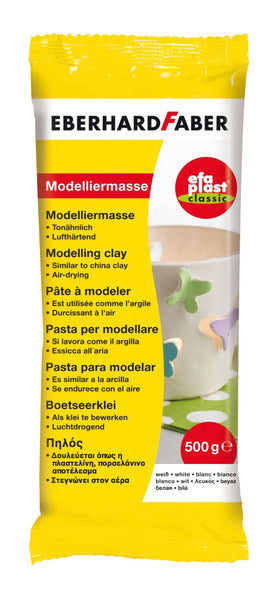 Load image into Gallery viewer, Eberhard faber ef-570301 efaplast classic boetseermateriaal 500gr. wit
