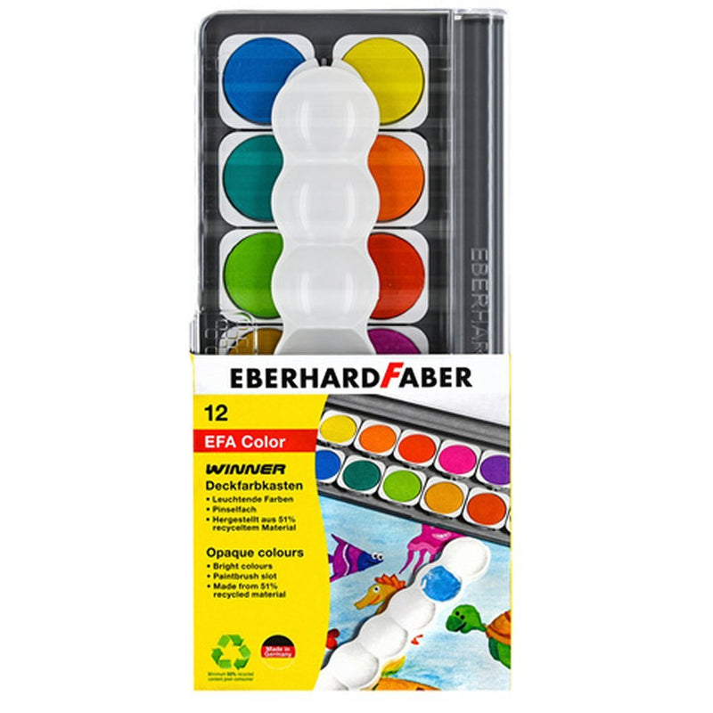 Load image into Gallery viewer, Eberhard faber ef-578312 verfdoos winner 12 kleuren
