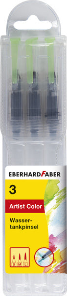 Eberhard faber ef-579925 waterpenseel set 3 maten s, m, l