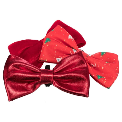 Load image into Gallery viewer, Trixie Xmas vlinderdas assorti
