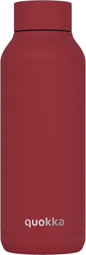 Quokka drinkfles rvs solid firebrick red 510 ml