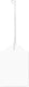 Kangaro draadetiketten - 45x65mm - wit - doos a 250 stuks - prijskaartjes met koord - k-700107