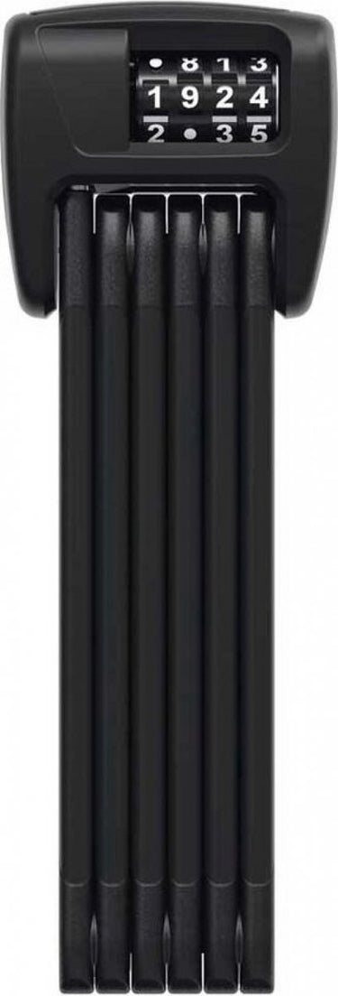 Abus vouwslot Bordo 6000C 90 zwart LED SH - Fietsslot