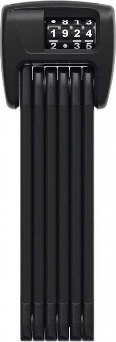 Chargez l'image dans la visionneuse de la galerie, Abus vouwslot Bordo 6000C 90 zwart LED SH - Fietsslot
