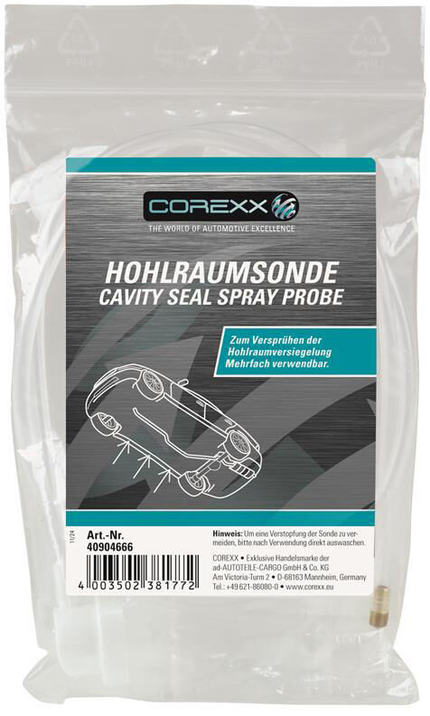 Corexx holtesonde hohlraumsonde