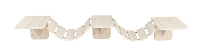 Trixie klim klauterladder wand wit