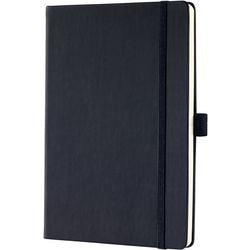 Sigel notitieboek 80g m2 14,8x21cm gelijnd geribbeld 97vel