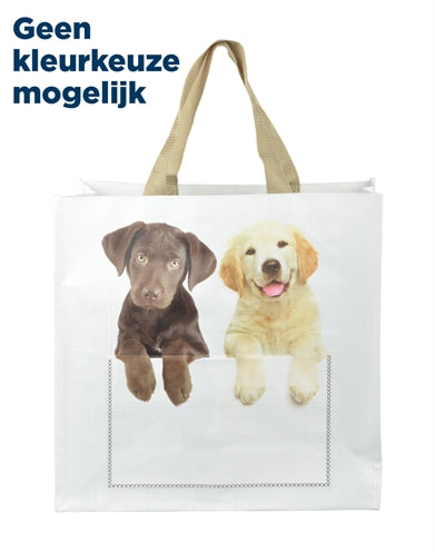 Load image into Gallery viewer, Hoppe Shoppingbag kiekeboe hond kat assorti
