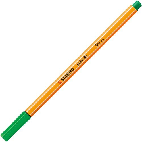 Abi fineliner stlo point 88 groen 0.4mm